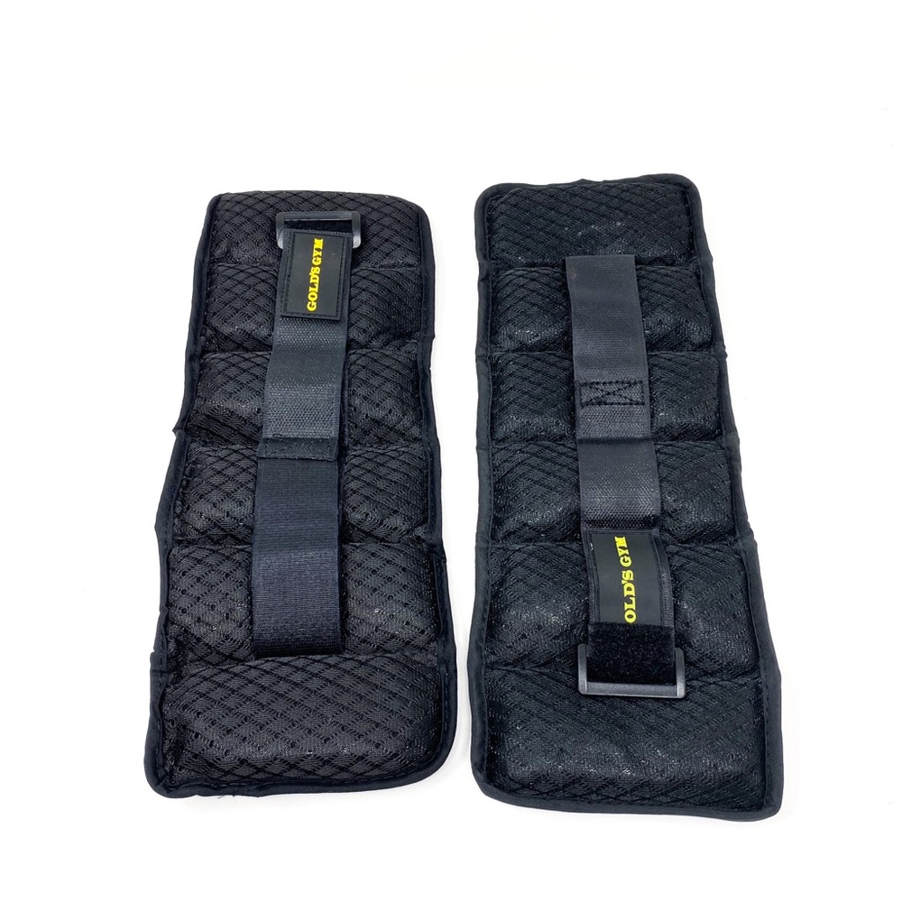 Golds Gym 5lb Pair 2x2.5lb Adjustable Ankle Weight